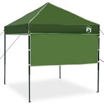 vidaXL Tente à auvent pop-up Vert 200 x 200 cm tissu