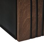 vidaXL Cabinet Suspendu de Salle de Bain 38x33.5x48 cm en Bois Massif et Bois Travaillé