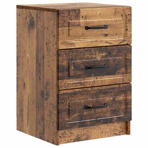 vidaXL Cabinet de chevet Bois ancien 43 x 41 x 63 5 cm