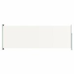 vidaXL Auvent latéral rétractable de patio 220x600 cm Crème