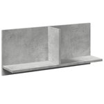 vidaXL Armoire murale 70x16 5x30 gris béton cm bois d'ingénierie