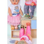 Zapf Creation 836811 - BABY born - Chaussons colorés pour poupées