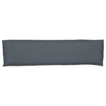 vidaXL Set de coussins de palette 2 Pièces Anthracite 150 x 40 x 8 cm