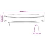 vidaXL Housse de Table Extérieure 62 x 62 x 10 cm Tissu Oxford 600D