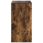 vidaXL Bureau Chêne fumé 60 x 40 x 76 cm