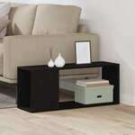 Meuble TV vidaXL Blanc 80x24x32 cm en bois aggloméré