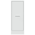 vidaXL Armoire d'apothicaire blanche 30 x 41 x 77 5 cm Bois d'ingénierie