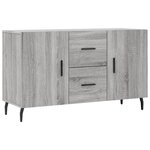 vidaXL Buffet sonoma gris 100x36x60 cm bois d'ingénierie