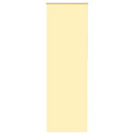 vidaXL Store enrouleur occultant jaune largeur du tissu 80 7 cm