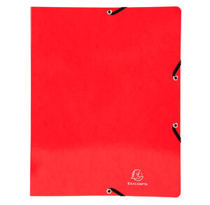 Classeur à élastiques 2 anneaux 15mm Iderama - A4 couleurs aléatoires x 20 EXACOMPTA