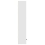 vidaXL Bibliothèque blanc 31x24x127 cm bois d'ingénierie