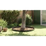 vidaXL Barrière anti-racines Noir 0.7 x 10 m HDPE