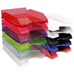 Corbeille À Courrier Ecotray Ecoblack - Noir - X 10 - Exacompta