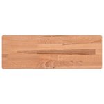 vidaXL Étagère murale 60x20x2 5 cm bois massif de hêtre