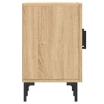 vidaXL Meuble TV chêne sonoma 150x30x50 cm bois d'ingénierie