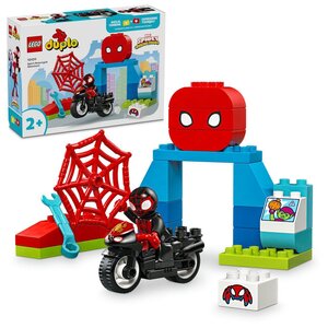 LEGO DUPLO 10424 — L'aventure en moto de Spin (dès 2 ans)