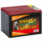 Kerbl batterie sèche zinc carbone 9 v 90 ah 441213