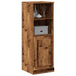 vidaXL Buffet haut vieux bois 36x35 5x103 5 cm bois d'ingénierie