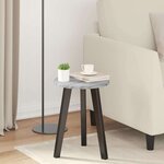 vidaXL Plateau de table Sonoma gris 30 x 30 x 1.5 cm Bois d'ingénierie