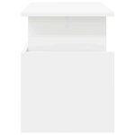 vidaXL Meuble TV 2 Pièces Blanc 50 x 35 x 45 cm Bois d'ingénierie