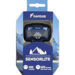 Favour lampe frontale sensorlite 230 lm bleu h1632