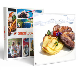 SMARTBOX - Coffret Cadeau Découverte de Paris lors d’un dîner croisière Prestige sur la Seine pour 2 adultes et 2 enfants - Gastronomie