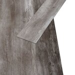vidaXL Dalles de plancher PVC autoadhésif 5 21 m² 2 mm marron bois mat