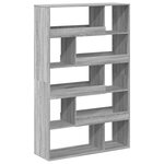 vidaXL Cloison de séparation sonoma gris bois d'ingénierie