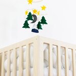 Lit bébé KIPPY 60 x 120 verni