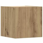 vidaXL Ensemble de meuble TV mural 8 Pièces chêne artisanal