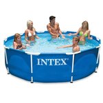 Intex Piscine Metal Frame 305x76 cm 28200NP