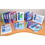 Protége-documents En Polypropylène Semi Rigide Kreacover Chromaline 80vues - A4 - Bleu - Exacompta