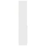 vidaXL Buffet haut blanc 70x35x180 cm bois d'ingénierie