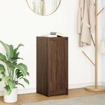 vidaXL Buffet chêne marron 29 5x34x76 cm bois d'ingénierie