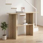 vidaXL Table console Chêne Sonoma 100 x 30 x 75 cm Bois d'ingénierie