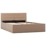 vidaXL Cadre de lit à rangement hydraulique sans matelas 120x200 cm