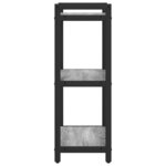 vidaXL Étagère Sonoma gris 40 x 30 x 85 cm Bois d'ingénierie