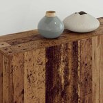 vidaXL Unité murale de TV 5 Pièces Bois Ancien Bois d'ingénierie