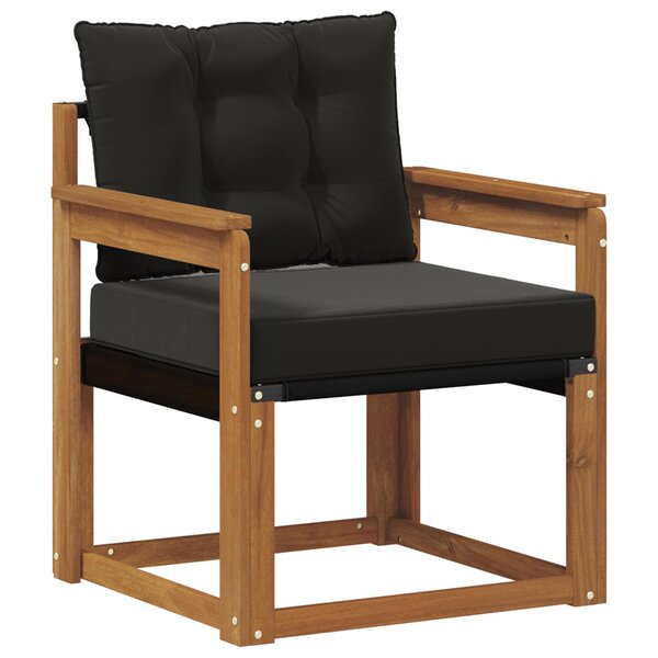 vidaXL 2 Pièce Canapé d’extérieur Bois d'Acacia Massif Naturel