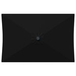 vidaXL Parasol de jardin avec lumières LED et base 200 x 300 cm