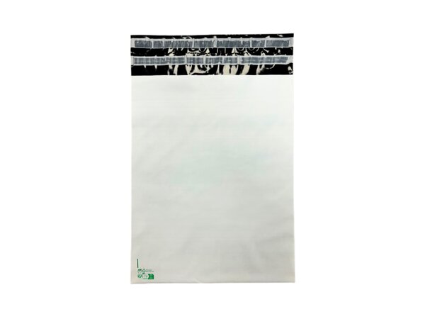 100 Enveloppes plastique Aller Retour 60 microns N°2 - 320×410mm