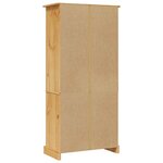 vidaXL Placard Gamme Corona Pin mexicain 80x40x170 cm