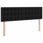 vidaXL Lit de Rangement Noir 140 x 200 cm Cuir synthétique