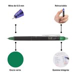 Stylo Roller Effaçable FRIXION POINT CLICKER Pointe Fine Vert PILOT