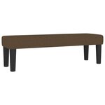 vidaXL Sommier à lattes de lit avec matelas Marron foncé 160x200 cm