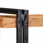 vidaXL Étagère murale 70x33x35 cm bois massif d'acacia