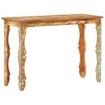 vidaXL Table console 110x40x76 cm Bois de récupération massif