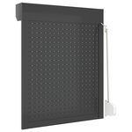 vidaXL Volet roulant aluminium 70x100 cm anthracite