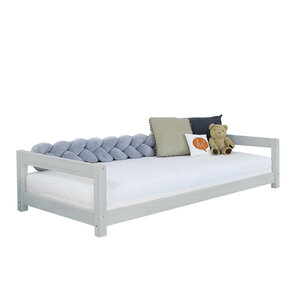 Lit enfant KIDDY 90 x 180 gris clair