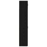 Cabinet Slim vidaXL Chêne noir 30x42.5x225 cm Bois d'ingénierie